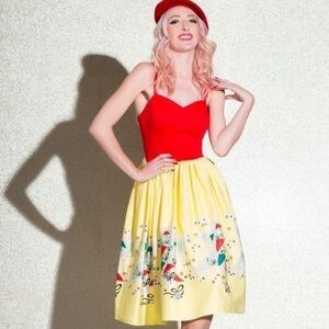 Pinup Couture Audrey Dress Mary Blair Umbrella Disney